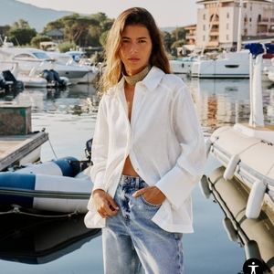 OVERSIZED LINEN SHIRT